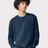 American Apparel Unisex Super Heavyweight Long Sleeve Pocket Tee - American Apparel 9410 Sea Blue S