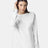 American Apparel Unisex Super Heavyweight Long Sleeve Pocket Tee - American Apparel 9410 White S