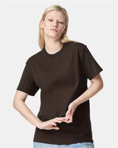 American Apparel Unisex Super Heavyweight Tee - American Apparel 9001 Brown S