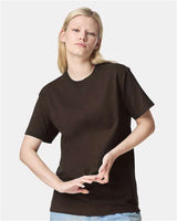 American Apparel Unisex Super Heavyweight Tee - American Apparel 9001 Brown S