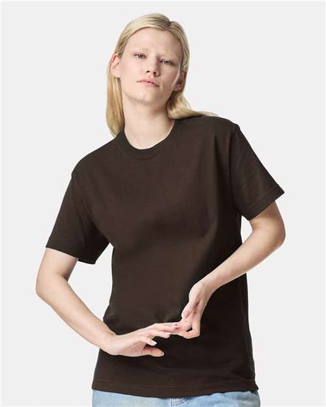 American Apparel Unisex Super Heavyweight Tee - American Apparel 9001 Brown S