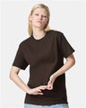 American Apparel Unisex Super Heavyweight Tee - American Apparel 9001 Brown S