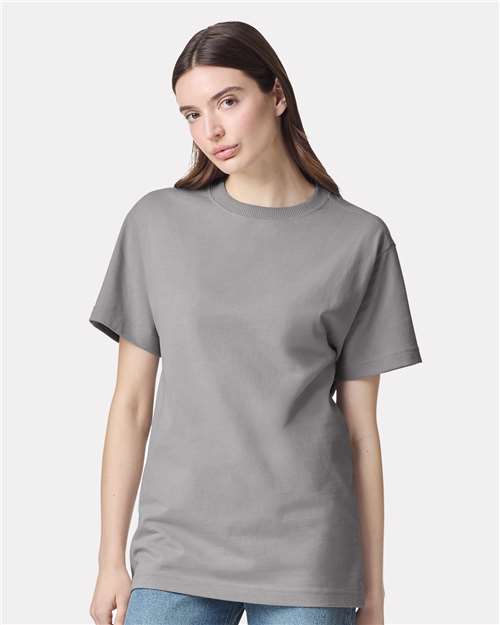 American Apparel Unisex Super Heavyweight Tee - American Apparel 9001 Gravel S