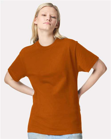American Apparel Unisex Super Heavyweight Tee - American Apparel 9001 Rust S