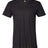 American Apparel Unisex Triblend Track Tee - American Apparel TR401 Tri - Black XS