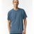 American Apparel Unisex Triblend Track Tee - American Apparel TR401 Tri - Dusk XS