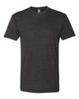 American Apparel Unisex USA - Made Triblend Track Tee - American Apparel TR401USA Tri - Black XS