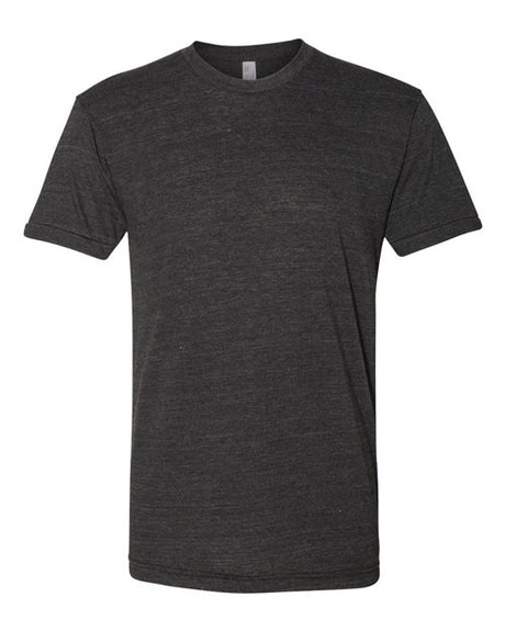 American Apparel Unisex USA - Made Triblend Track Tee - American Apparel TR401USA Tri - Black XS