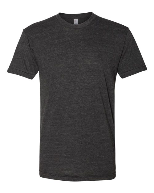 American Apparel Unisex USA - Made Triblend Track Tee - American Apparel TR401USA Tri - Black XS