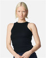 American Apparel Women's Baby Rib Tank - American Apparel BR2101 Black S