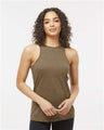 American Apparel Women's CVC Tank - American Apparel 101CVC Heather Army S