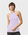 American Apparel Women's CVC Tank - American Apparel 101CVC Heather Lilac S