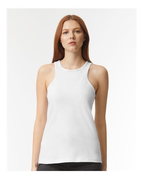 American Apparel Women's CVC Tank - American Apparel 101CVC White S