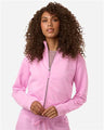 American Apparel Women's French Terry Full - Zip Jacket - American Apparel FTJ00 Powder Pink S