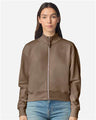 American Apparel Women's French Terry Full - Zip Jacket - American Apparel FTJ00 Savana S
