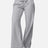 American Apparel Women's French Terry Wide Leg Pants - American Apparel FTP00 Heather Grey S