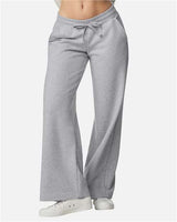 American Apparel Women's French Terry Wide Leg Pants - American Apparel FTP00 Heather Grey S