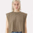 American Apparel Women's Garment - Dyed Heavyweight Muscle Tee - American Apparel 307GD Faded Brown S