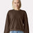 American Apparel Women's ReFlex Fleece Crewneck Sweatshirt - American Apparel RF494 Brown S