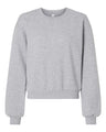 American Apparel Women's ReFlex Fleece Crewneck Sweatshirt - American Apparel RF494 Heather Grey S
