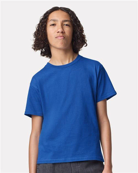 American Apparel Youth Fine Jersey Tee - American Apparel 2001Y Ash Grey XS