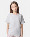 American Apparel Youth Fine Jersey Tee - American Apparel 2001Y Ash Grey XS