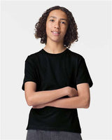 American Apparel Youth Fine Jersey Tee - American Apparel 2001Y Black XS