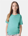 American Apparel Youth Fine Jersey Tee - American Apparel 2001Y Celadon XS