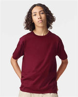 American Apparel Youth Fine Jersey Tee - American Apparel 2001Y Cranberry XS