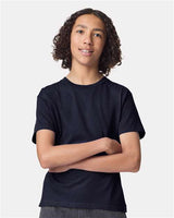 American Apparel Youth Fine Jersey Tee - American Apparel 2001Y Navy XS
