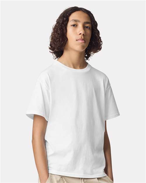 American Apparel Youth Fine Jersey Tee - American Apparel 2001Y White XS