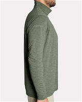 ANETIK Men's Low Pro Quarter - Zip Pullover - ANETIK MVQTRL9 Dark Olive Heathered S Training Aids