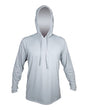 ANETIK Men's Low Pro Tech Hooded Long Sleeve T-Shirt - ANETIK MVLPRH8 Alloy Heathered XS Men's Performance Hooded Long Sleeve