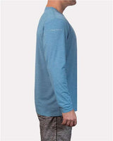 ANETIK Men's Low Pro Tech Long Sleeve T-Shirt - ANETIK MVLPRL8 Bahama Heathered S Training Aids