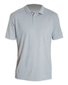ANETIK Men's Low Pro Tech Polo - ANETIK MPLPRS0 Alloy Heathered S Men's Performance Polos