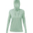 ANETIK Women's Breeze Tech Hooded Long Sleeve T-Shirt - ANETIK WSBRZH0 Olive Heathered XS Women's Performance Hooded Long Sleeve