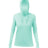 ANETIK Women's Breeze Tech Hooded Long Sleeve T-Shirt - ANETIK WSBRZH0 Seafoam Heathered XS Women's Performance Hooded Long Sleeve