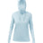 ANETIK Women's Breeze Tech Hooded Long Sleeve T-Shirt - ANETIK WSBRZH0 Sky Heathered XS Women's Performance Hooded Long Sleeve