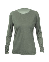 ANETIK Women's Breeze Tech Long Sleeve T-Shirt - ANETIK WSBRZL0 Alloy Heathered XS Women's Performance Long Sleeve