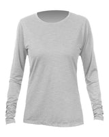 ANETIK Women's Breeze Tech Long Sleeve T-Shirt - ANETIK WSBRZL0 Alloy Heathered XS Women's Performance Long Sleeve