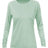 ANETIK Women's Breeze Tech Long Sleeve T-Shirt - ANETIK WSBRZL0 Olive Heathered XS Women's Performance Long Sleeve