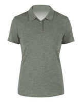 ANETIK Women's Breeze Tech Polo - ANETIK WPBRZS1 Dark Olive Heathered XS Women's Performance Polos