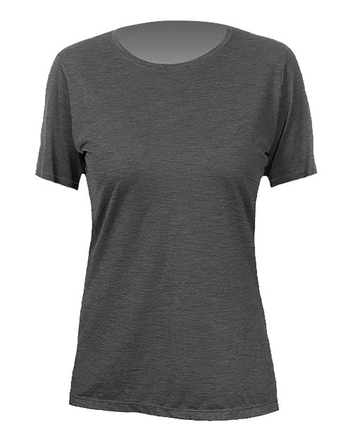 ANETIK Women's Breeze Tech T-Shirt - ANETIK WSBRZS0 Charcoal Heathered XS Women's Performance T-Shirts