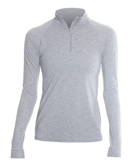 ANETIK Women's Flight Tech Quarter - Zip Pullover - ANETIK WSFLTL0 Alloy Heathered XS Training Aids