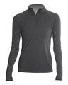 ANETIK Women's Flight Tech Quarter - Zip Pullover - ANETIK WSFLTL0 Charcoal Heathered XS Training Aids