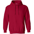 Joe's USA Men's Hoodies Soft & Cozy Hooded Sweatshirts in 69 Colors:Sizes S-5X-AntiqueCherryRed Sweatshirts/Fleece Joe's USA Antique Cherry Red Small
