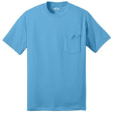Joe's USA Pocket Tee Shirt- 50/50 Poly Cotton in Sizes S-6XL Joe's USA
