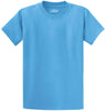 Joe's USA Mens Heavyweight Wholesale 6.1-ounce, 100% Cotton T-Shirt - Aquatic Blue - JUSA T-Shirts Joe's USA Aquatic Blue S