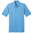 Men's Tall 5.5-Ounce Jersey Knit Polo Polos/Knits Joe's USA Aquatic Blue Large Tall