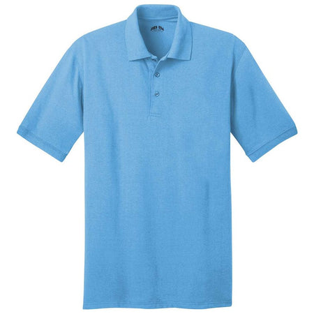 Men's Tall 5.5-Ounce Jersey Knit Polo Joe's USA Mens Apparel